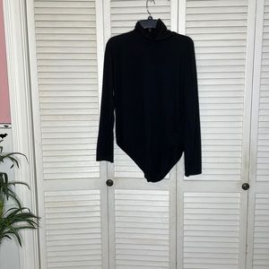 Title neck body suit